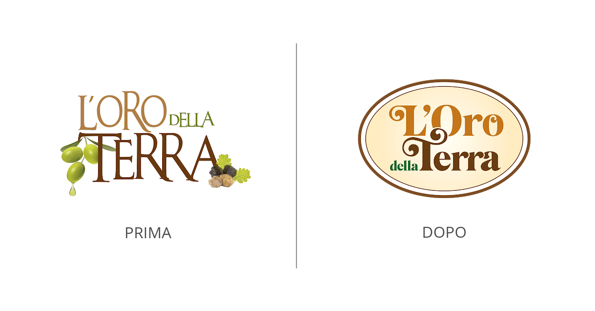 esempio di restyling del logo aziendale 