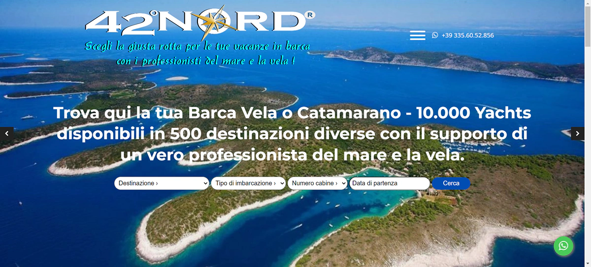 Sito web realizzato per 42Nord