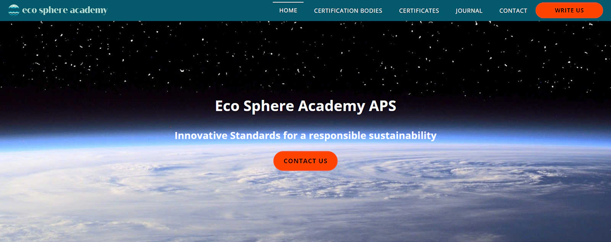 Sito web realizzato per Esa Sphere